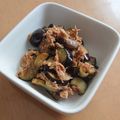 ラリー＆サラ's cooksnap of when they made ナスとシーチキンの炒め物.