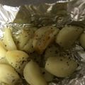 ma___111's cooksnap of when they made ピリ辛旨〜！にんにくのホイル焼き.