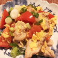 yokomaru's cooksnap of when they made トマトとふんわり卵の中華風炒め.