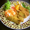 ひさかた's cooksnap of when they made 鯵のフライ（あおさ＆チーズ風味）.