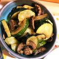 クック219VGU☆'s cooksnap of when they made マッシュルームとズッキーニ アヒージョ風.