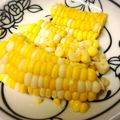 yummysunny's cooksnap of when they made ♪トウモロコシを食べやすくする方法♪.