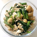 yoshaz06's cooksnap of when they made 小松菜と揚げの豆腐炒め煮.