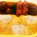 chi_bi's cooksnap of when they made はんちゃん焼き（模様入り薄焼き卵：２）.