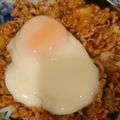 白米大好き123's cooksnap of when they made 水に投入して、レンジで温泉卵.