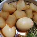料理スキになってきた's cooksnap of when they made 卵がごろん♪大根と卵のコチュジャン煮.