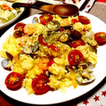 milk55's cooksnap of when they made 炊飯器で作る簡単で美味しいパエリア.
