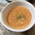 Hiちー's cooksnap of when they made 夏野菜トマトの冷製スープ♪本格ガスパチョ.
