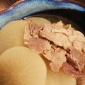 ケダン's cooksnap of when they made 簡単！ごま油香る大根と豚肉の 煮物！.