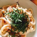 すっきーま's cooksnap of when they made クリーミーたらこうどん♡.
