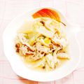 ﾁｲﾁｬﾝﾏﾏ's cooksnap of when they made オッサンの肉野菜炒め白だし餡かけ.