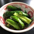 イシス女神's cooksnap of when they made キュウリのからし漬け.