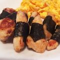 Chaser041's cooksnap of when they made ゴマ油香る♪ササミの海苔梅焼き.