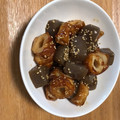 クックIM2LX3☆'s cooksnap of when they made 蒟蒻とちくわのピリ辛炒め.