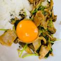 reira423's cooksnap of when they made なすと豆苗と豚バラのピリ辛味噌炒め.