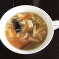 すももあん's cooksnap of when they made 激うま★酸辣湯 サンラータン.