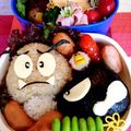 ikucook7's cooksnap of when they made キャラ弁☆マリオのキラー.