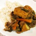 ぎゅうちゃん's cooksnap of when they made カレー味の野菜いっぱい牛丼.