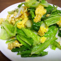 真面目に自炊's cooksnap of when they made 簡単副菜　キャベツ炒り卵.