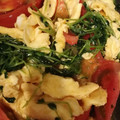 クックA4U5YO☆'s cooksnap of when they made トマトと豆苗の玉子炒め.
