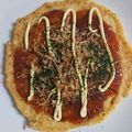 yuriレシピ's cooksnap of when they made 豆腐と長芋の極厚ふわふわお好み焼き.