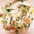 しんちゃん☆きっちん's cooksnap of when they made 簡単3分大根納豆オクラのマヨネーズサラダ.