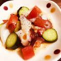 相棒は五郎丸's cooksnap of when they made タコときゅうりとトマトのマリネ.