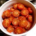 クックX161PD☆'s cooksnap of when they made ミニトマトのコンフィ(オイル漬け焼き).