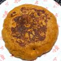 nosso's cooksnap of when they made 栄養満点パンケーキ！.