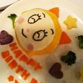 まめがちゃ。's cooksnap of when they made オムすび☆ドラミちゃんのキャラ弁.