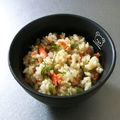 ☆ありか358☆'s cooksnap of when they made 鮭フレーク・大葉・バターで混ぜご飯.