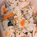 クックOA051R☆'s cooksnap of when they made もち米で炊き込みご飯♪ばあちゃんの作り方.