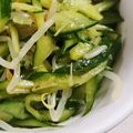 saalalan's cooksnap of when they made もやしときゅうりのナムル.