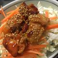 クックM6DK2O☆'s cooksnap of when they made 1人ランチに♡スタミナうま辛鶏丼.