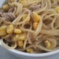 さら☆彡's cooksnap of when they made ツナとコーンの簡単♪和風パスタ.