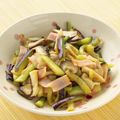 saku95's cooksnap of when they made 簡単茄子ベーコンしいたけのコンソメ炒め.