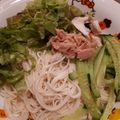 withスマーフ's cooksnap of when they made お酢でさっぱり♡中華だしで汁なしそうめん.