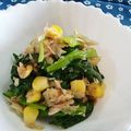 ｍａｒｉ♪'s cooksnap of when they made 小松菜のツナおかかおろしポン合え.
