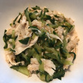 kazukichi☆'s cooksnap of when they made 鶏ささみときゅうり♪だし醤油ワサビ和え♡.
