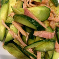 はに333's cooksnap of when they made 超簡単！きゅうりとハムの棒棒鶏風サラダ.