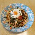 take♪aki♪'s cooksnap of when they made 明太子と温泉卵の釜揚げうどん.