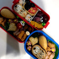 さほな's cooksnap of when they made ❁キャラ弁❁スヌーピーのおいなりさん❁.