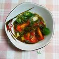 ☆☆MIKE☆☆'s cooksnap of when they made 【作り置き】トマトとオクラのポン酢浸し.