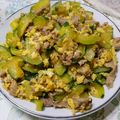 クック56TFIE☆'s cooksnap of when they made ズッキーニと豚肉のガーリック炒め⭐.