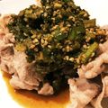 eri1005's cooksnap of when they made ニラたっぷりダレ＊豚肉温しゃぶ.