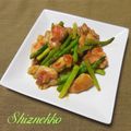 しずねっこ's cooksnap of when they made 鶏もも肉とアスパラの照り焼き♡.
