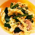 ひなppi's cooksnap of when they made 辛★豚クッパ.