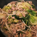 トーリ0928's cooksnap of when they made 簡単！レタスの山椒そぼろ炒め.