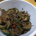 クックT7J5P0☆'s cooksnap of when they made きゅうりの佃煮.