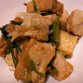 トーリ0928's cooksnap of when they made 厚揚げと鶏肉の煮物.
